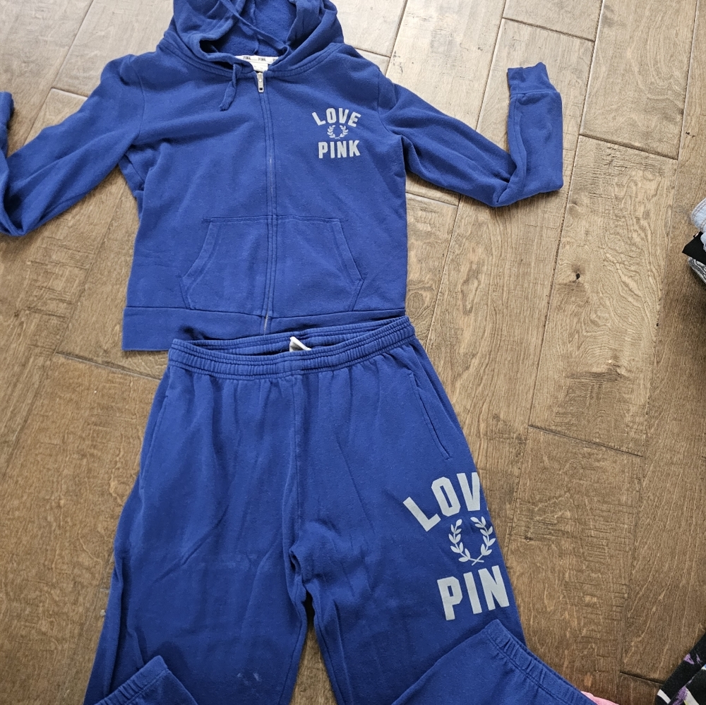 Women PINK Sweat Outfit Size XS